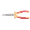 ELMARK 598028 VDE CRV INSULATED BENT NOSE PLIERS 160MM 1000V