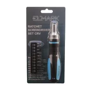 ELMARK 598111 11PCS RATCHET SCREWDRIVER SET, CRV