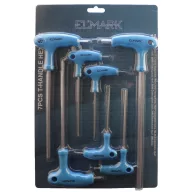 ELMARK 598253 7PCS T-HANDLE HEX SET