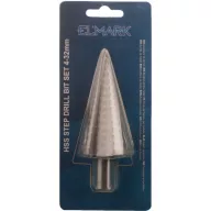 ELMARK 598418 HSS STEP DRILL BIT SET 4-32mm