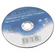   ELMARK 598437 FREEHAND CUT OFF WHEEL FOR METAL 115x1.0x22.2 T41