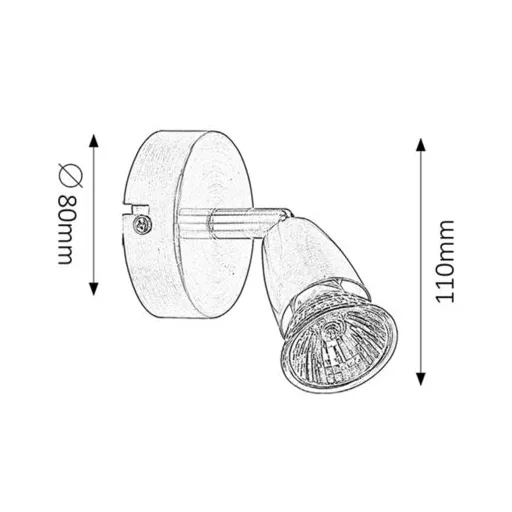 RÁBALUX Norman 5991 Spotlámpa IP20 230V, 50Hz