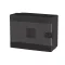 ELMARK 60025BL PLASTIC BOX FOR SURFACE MNT. 6 WAY (2-6), BLACK