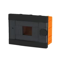 ELMARK 60026BL PLASTIC BOX FOR FLUSH MNT. 6 WAY (2-6), BLACK