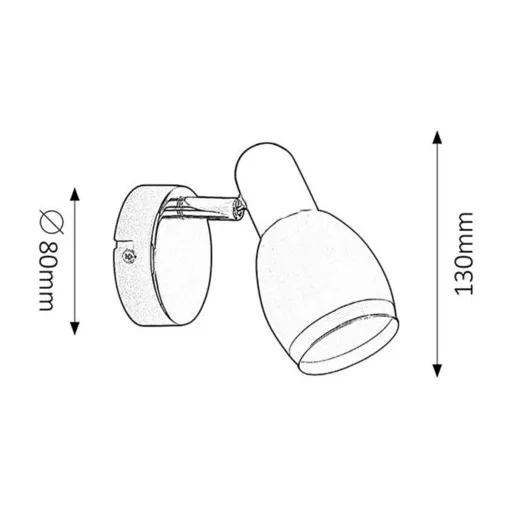 RÁBALUX Elite 6060 Spotlámpa IP20 230V, 50Hz