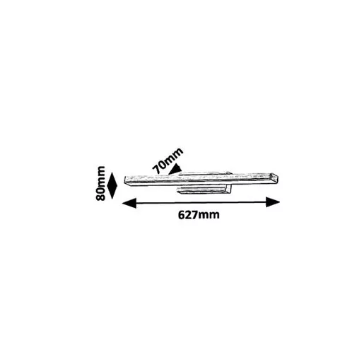 RÁBALUX John 6130 Fürdőszobai lámpa IP44 230V, 50Hz