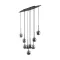 ELMARK 6148 TK LIGHTING CHANDELIER ESTERA 6148 9XG9 BLACK