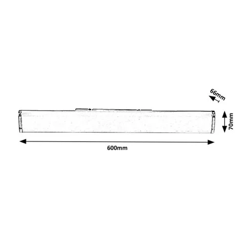RÁBALUX Danton 6270 Fürdőszobai lámpa IP44 230V, 50Hz