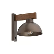 ELMARK 6279 TK LIGHTING WALL LAMP OSLO 6279 1XE27 BROWN