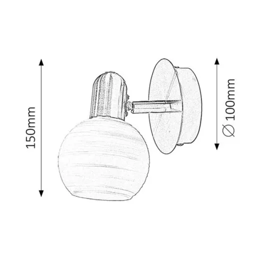 RÁBALUX Aurel 6341 Spotlámpa IP20 230V, 50Hz