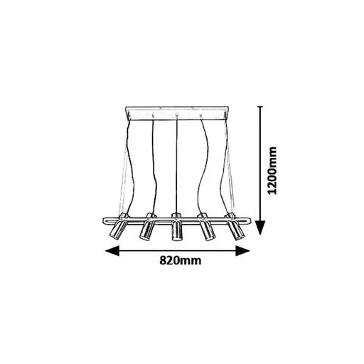 RÁBALUX Raven 6430 Függeszték IP20 230V, 50Hz