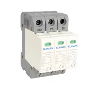 ELMARK 64310 T1+T2 3P SPD DC 1000V 12.5kA