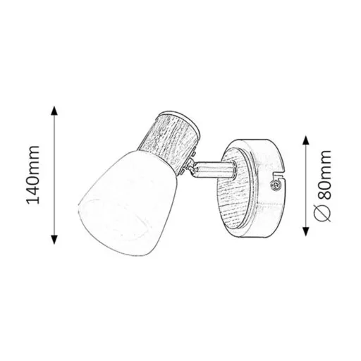 RÁBALUX Gavin 6486 Spotlámpa IP20 230V, 50Hz