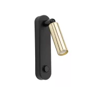 ELMARK 6623 TK LIGHTING WALL LAMP ENZO 6623 1XG9 BLACK/GOLD