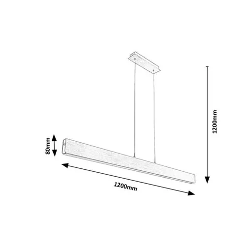 RÁBALUX Tithania 6670 Függeszték IP20 230V, 50Hz