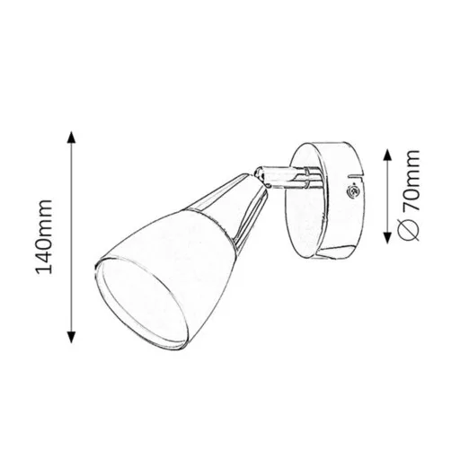 RÁBALUX Nicolette 6767 Spotlámpa IP20 230V, 50Hz