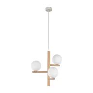ELMARK 6799 TK LIGHTING PENDANT ESTERA 6799 3XG9 LIGHT BROWN