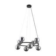 ELMARK 6844 TK LIGHTING CHANDELIER ANABELLE 6844 8XG9 BLACK
