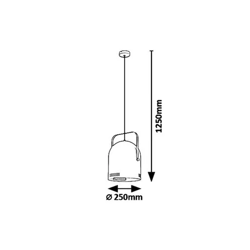 RÁBALUX Minuet 7016 Függeszték IP20 230V, 50Hz