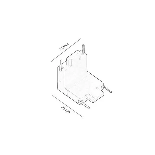 RÁBALUX LiTrack Connect+ 70203 Összekötő elem  DC 24V
