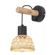 RÁBALUX Rattan 71025 Fali lámpa IP20 230V, 50Hz