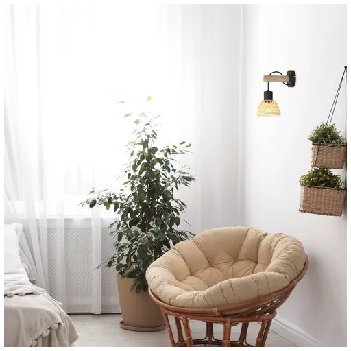 RÁBALUX Rattan 71025 Fali lámpa IP20 230V, 50Hz