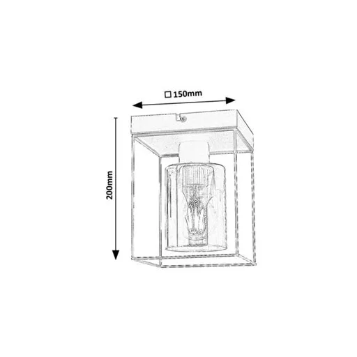 RÁBALUX Chadwick 71031 Mennyezeti lámpa IP20 230V, 50Hz