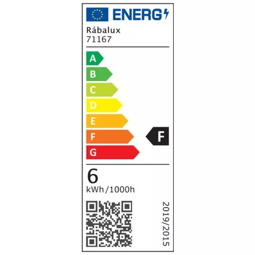 RÁBALUX Nivaro 71167 Fali lámpa IP20 230V, 50Hz