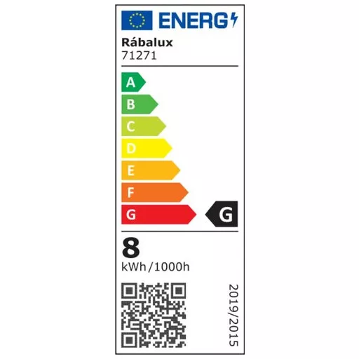 RÁBALUX Kessy 71271 Fali lámpa IP20 230V, 50Hz