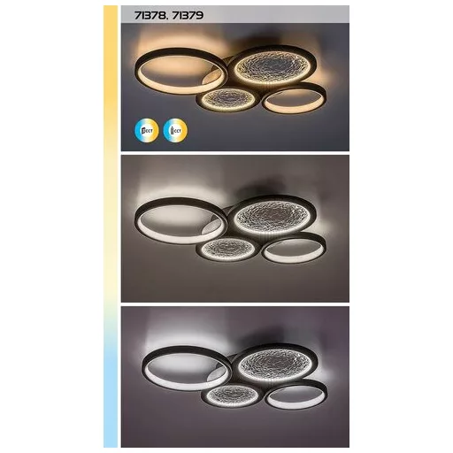 RÁBALUX Aranis 71378 Mennyezeti lámpa IP20 230V, 50Hz