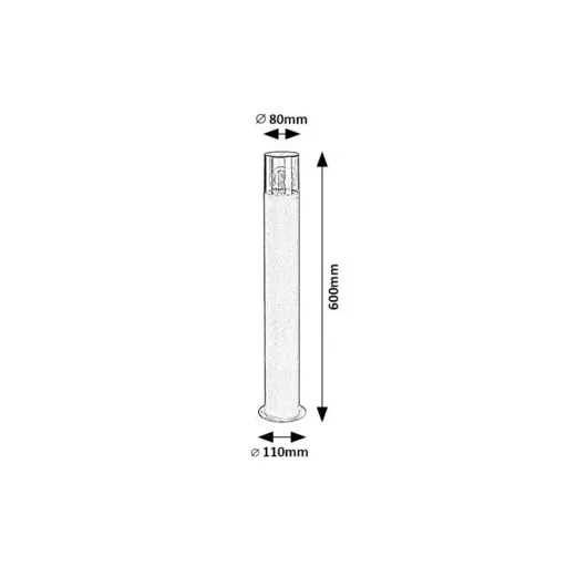 RÁBALUX Teplice 7159 Kültéri állólámpa IP44 230V, 50Hz