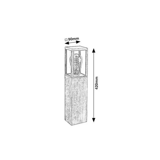 RÁBALUX Wales 7196 Kültéri állólámpa IP44 230V, 50Hz
