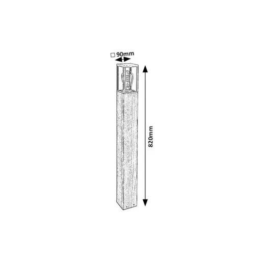 RÁBALUX Wales 7197 Kültéri állólámpa IP44 230V, 50Hz