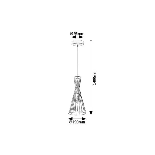 RÁBALUX Leandros 72005 Függeszték IP20 230V, 50Hz