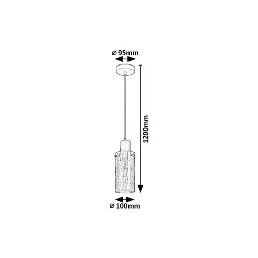 RÁBALUX Fumea 72037 Függeszték IP20 230V, 50Hz