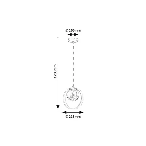 RÁBALUX Peyton 72061 Függeszték IP20 230V, 50Hz