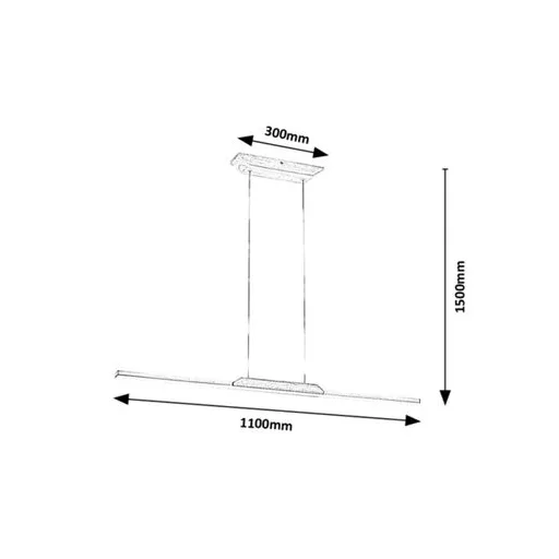 RÁBALUX Tamur 72084 Függeszték IP20 230V, 50Hz