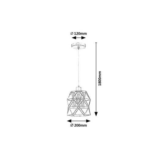 RÁBALUX Emrys 72111 Függeszték IP20 230V, 50Hz