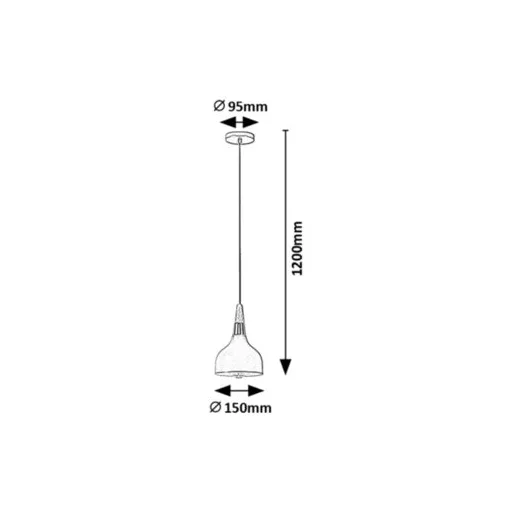 RÁBALUX Drusilla 72135 Függeszték IP20 230V, 50Hz