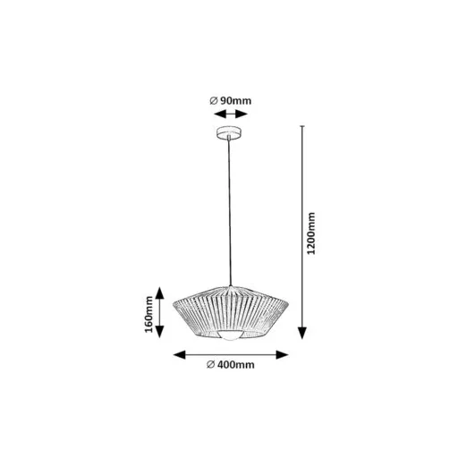 RÁBALUX Revan 72150 Függeszték IP20 230V, 50Hz