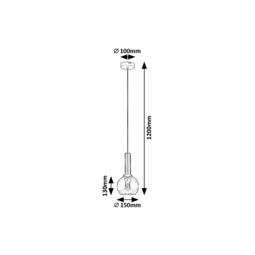 RÁBALUX Centio 72171 Függeszték IP20 230V, 50Hz