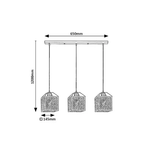 RÁBALUX Samilo 72219 Függeszték IP20 230V, 50Hz