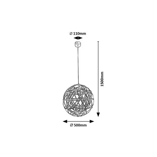 RÁBALUX Eudora 72220 Függeszték IP20 230V, 50Hz