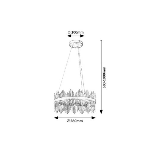 RÁBALUX Mabel 72227 Függeszték IP20 230V, 50Hz