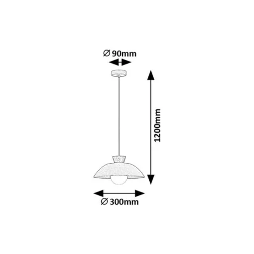 RÁBALUX Golnar 72230 Függeszték IP20 230V, 50Hz