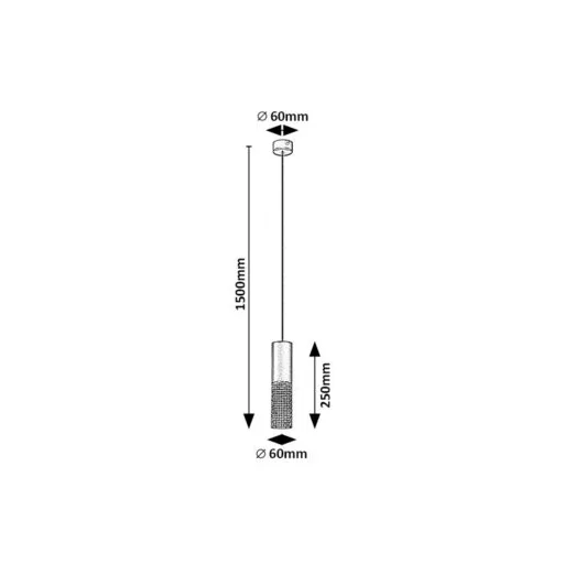 RÁBALUX Nasis 72250 Függeszték IP20 230V, 50Hz