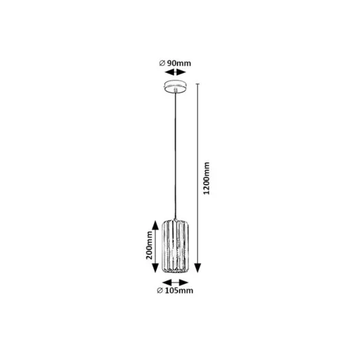 RÁBALUX Veness 72254 Függeszték IP20 230V, 50Hz