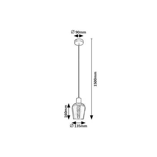 RÁBALUX Florian 72270 Függeszték IP20 230V, 50Hz
