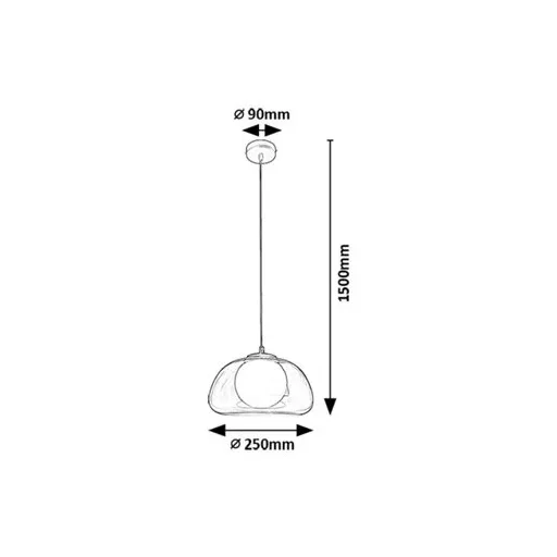 RÁBALUX Elowen 72274 Függeszték IP20 230V, 50Hz