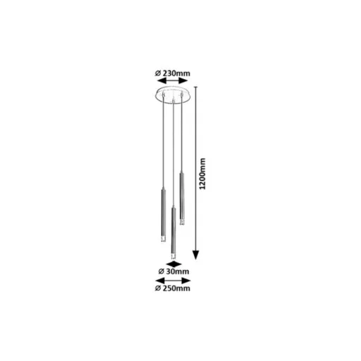 RÁBALUX Ramira 72358 Függeszték IP20 230V, 50Hz